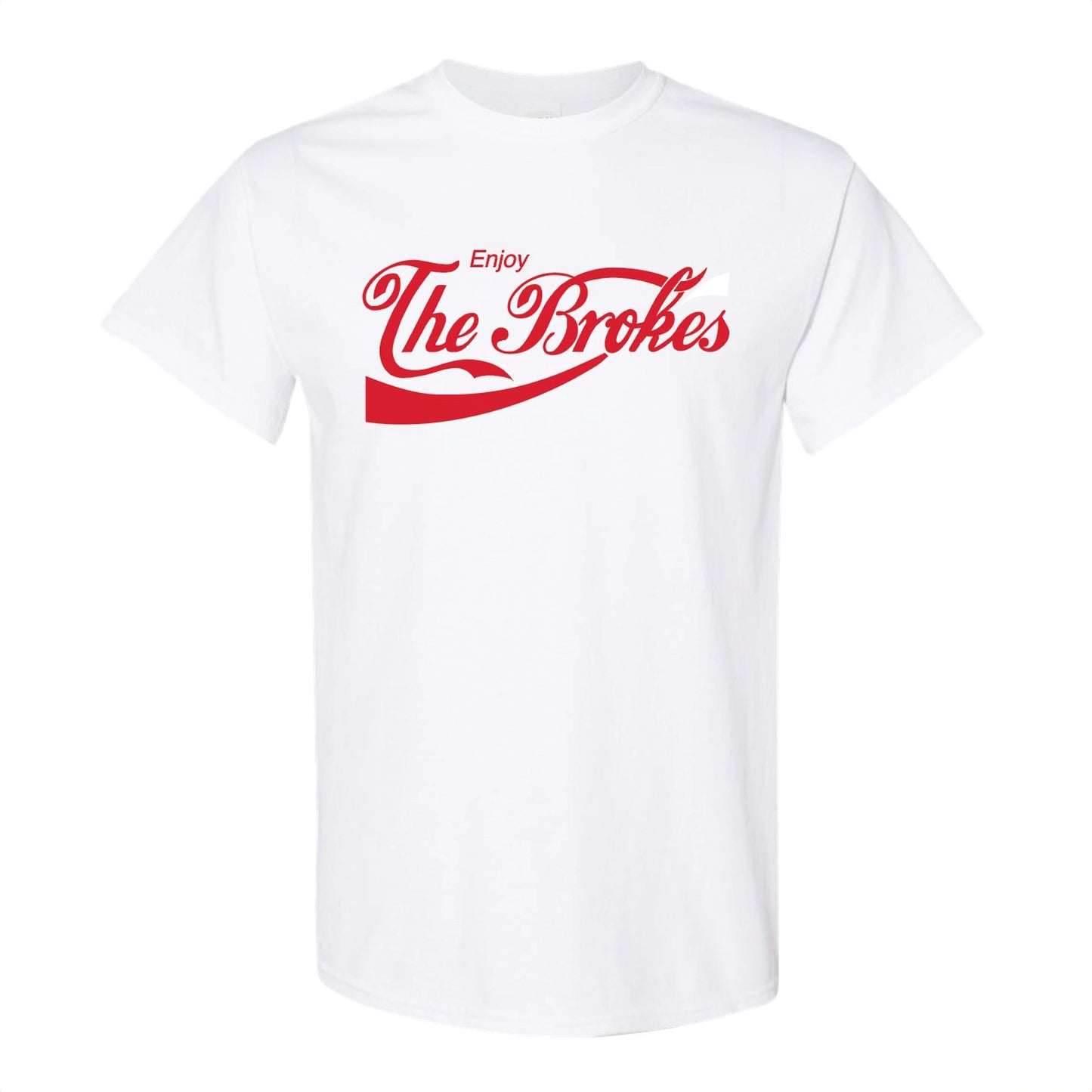 Broca-Cola Men’s T-shirt White