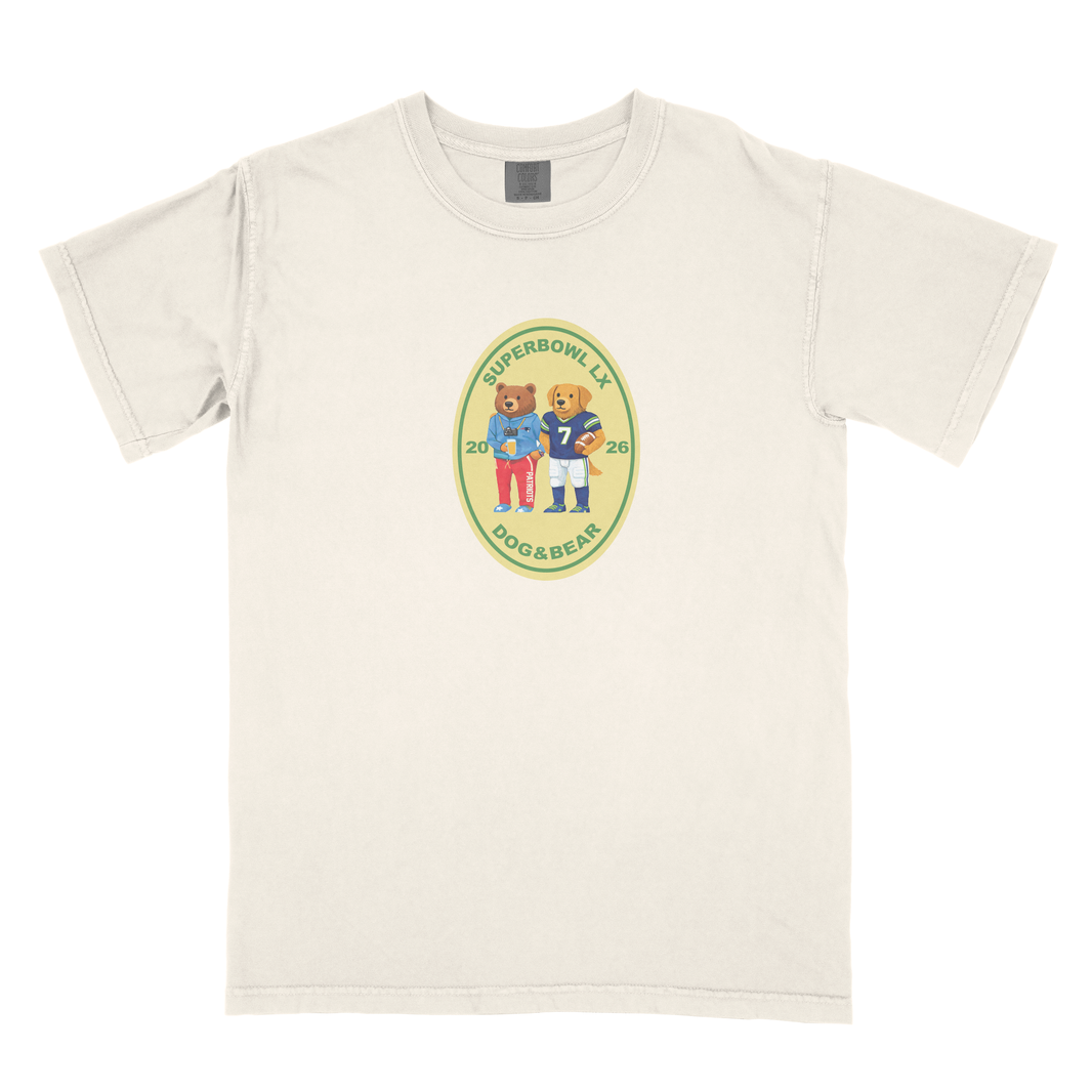 DOG & BEAR SUPERBOWL 2026- IVORY