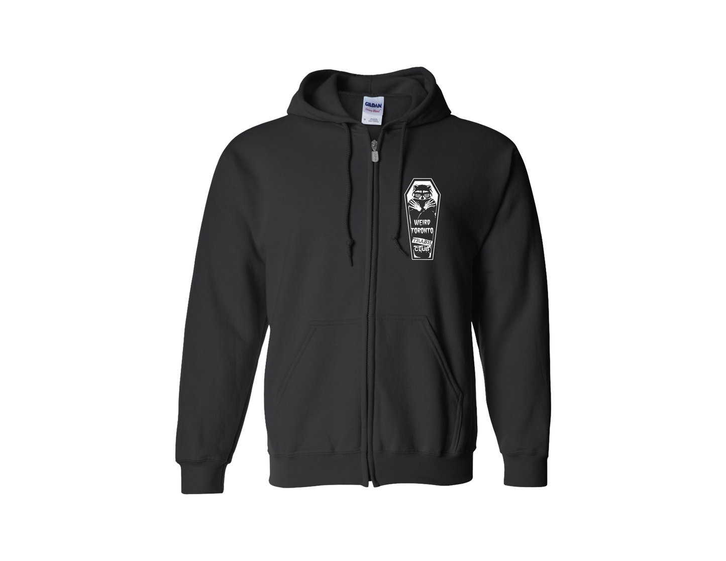 Weird Toronto Trash Club Zip Hoodie